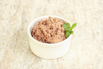 Canned tuna fish for salad