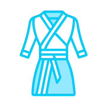 recommend clip art:  Traditional Japanese Kimono Outline Vector Illustration for Cultural Design