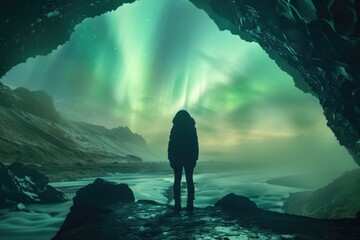 Fototapeta premium northern lights