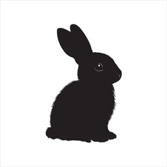 rabbit with a background