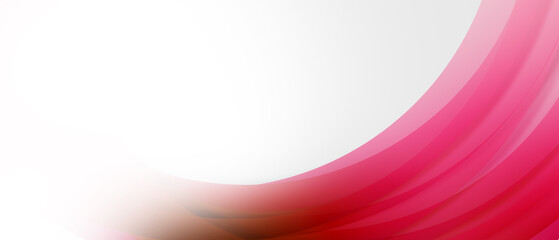  red curved abstract background 