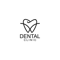 TEETH LOGO DESIGN VECTOR