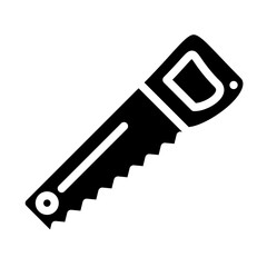 Saw vector icon style