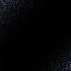 Vector festive illustration of falling shiny particles, blue Confetti glitter, stars isolated on transparent background. Holiday Decorative tinsel element for design. Eps 10