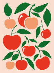 Decor for your home: how do vector fruit posters bring your interior to life
