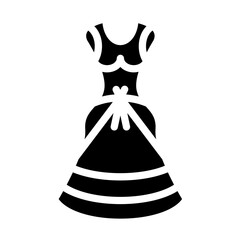 Evening gown Icon Style