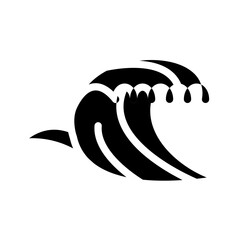 Wave vector icon style