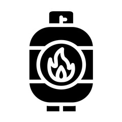 Natural Gas vector icon style