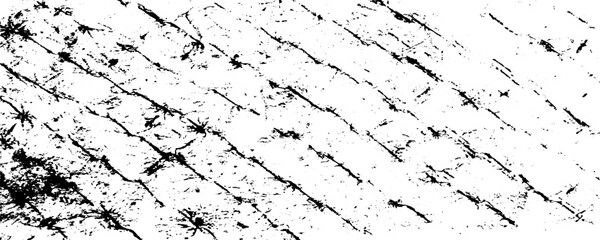 Rough black and white texture vector. Distressed overlay texture. Grunge background. Abstract textured effect. Vector Illustration. Black isolated on white background. EPS10.