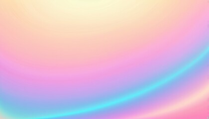 Obraz premium Pearl Holographic Gradient Background with Iridescent Pastel Colors