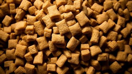 Patterned dry pet food for cats and dogs with distinct granules for nutritional value