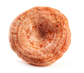 Saffron milk caps (Lactarius deliciosus) isolated on a white background