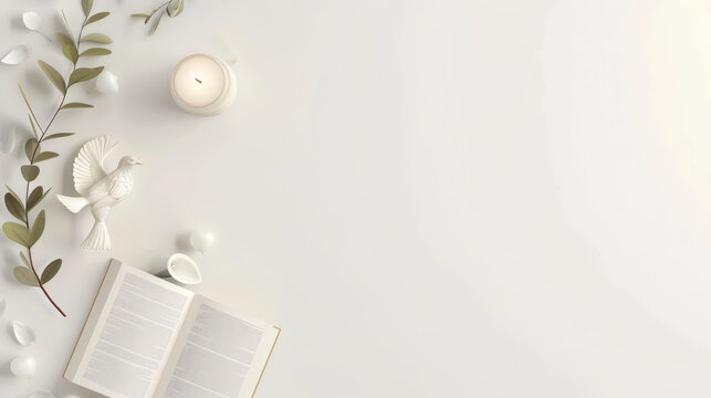 Open Book and Dove for National Religious Freedom Day