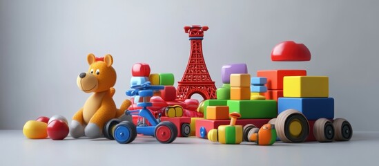 Obraz premium Creative recreational toys.