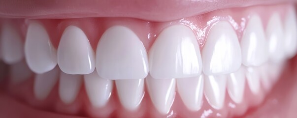 A close-up of a patient's smile with gaps in the before photo, and dental implants that blend seamlessly with natural teeth in the after photo.