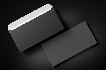 3D illustration. Envelope, A5 format isolated