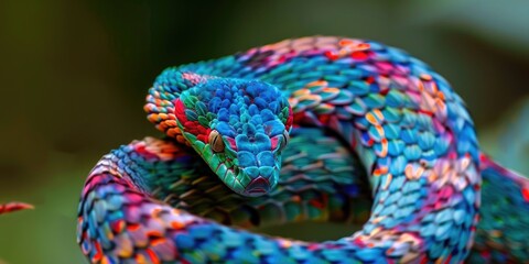 In comparison to other snakes, this 2-meter serpent is regarded as almost non-venomous. Nonetheless, its bite may result in serious health issues, including blood clotting disorders and damage to