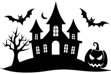 Set of Halloween simple icons