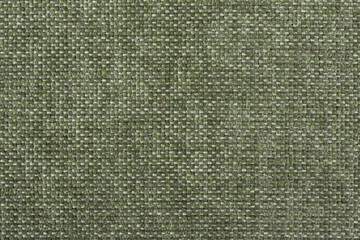 Green texture of factory fabric for sewing clothes, furniture