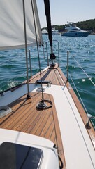 Sailing vessel with luxurious design Yacht