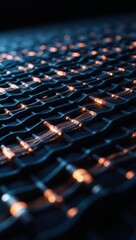 Fototapeta premium Investigating audio-driven digital art that visually depicts voice wave patterns