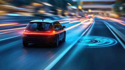 Autonomous Car Driving at Night