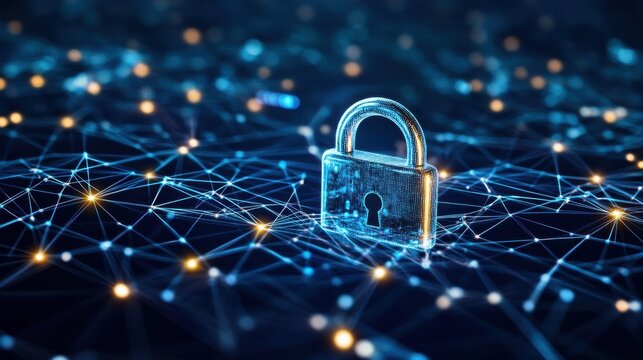 Cyber security concept