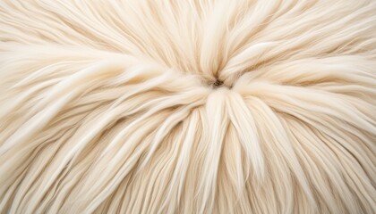 Sheep Wool Texture with White Fur Background for Natural Design