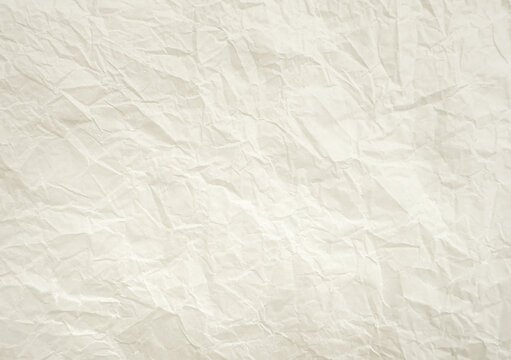 crumpled paper texture, old paper background 