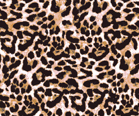 leopard seamless pattern with leopard print