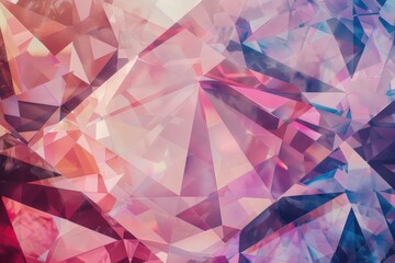 Obraz premium A close up of a pink diamond pattern, generative ai image