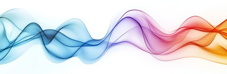 Obraz premium This colorful abstract wave background is available in Peru, firebrick and light sea green colors and can be used as a texture, a background, or a wallpaper.
