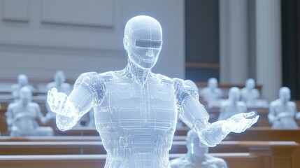 Futuristic Courtroom Drama: AI Lawyer Using Augmented Reality in Legal Argument