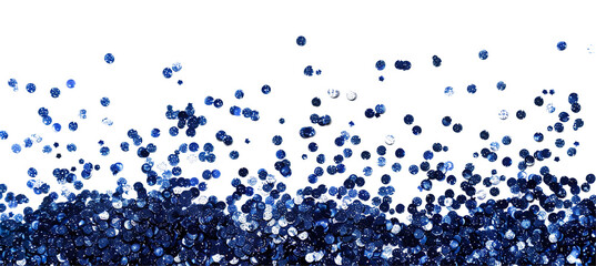 blue glitter sparkle party celebration explosion PNG transparent background isolated graphic resource cutout