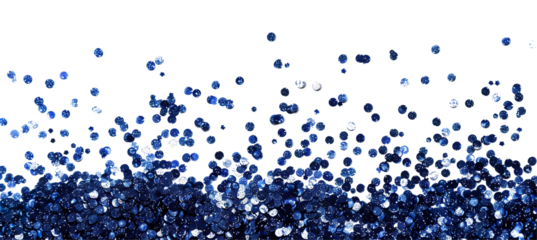 blue glitter sparkle party celebration explosion PNG transparent background isolated graphic resource cutout