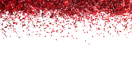red glitter sparkle party celebration explosion PNG transparent background isolated graphic resource cutout