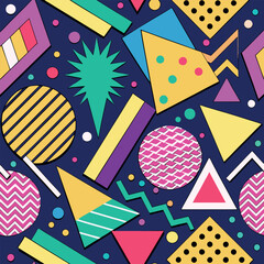 Obraz premium seamless pattern with christmas balls