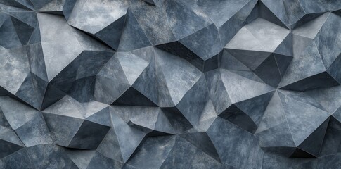 Fototapeta premium Black diamond pattern abstract wallpaper on dark background, Digital black textured graphics poster banner background