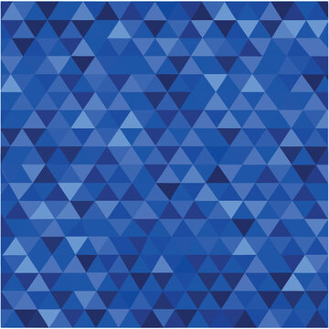 abstract blue triangle background