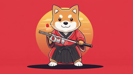 Samurai Shiba Inu