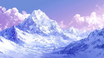 Obraz premium HD 8K wallpaper of blue sky with clouds and sun