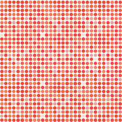 red polka dots pattern