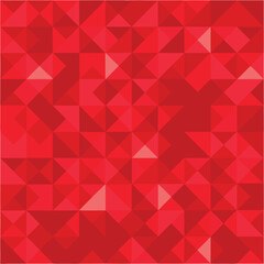 Fototapeta premium abstract red triangle background