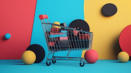 Black Friday story template featuring bold black and pink colors for social media promotions