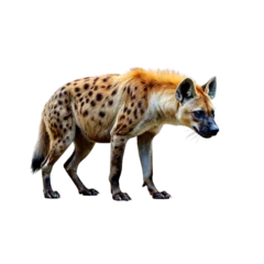  hyena  ,isolated on white background , transparent png image © Ozgurluk Design