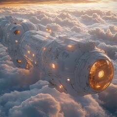 Advanced Space Station Powered by Solar Panels and Hydrogen Energy