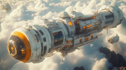 Advanced Space Station Powered by Solar Panels and Hydrogen Energy