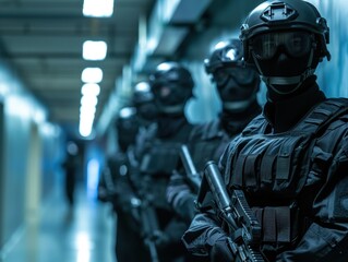 Masked Intruders Breach High Security Facility in Covert Tactical