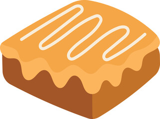 Cake autumn dessert