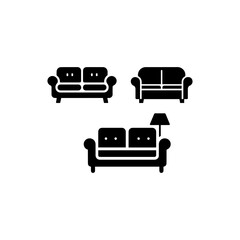 set of sofa icon